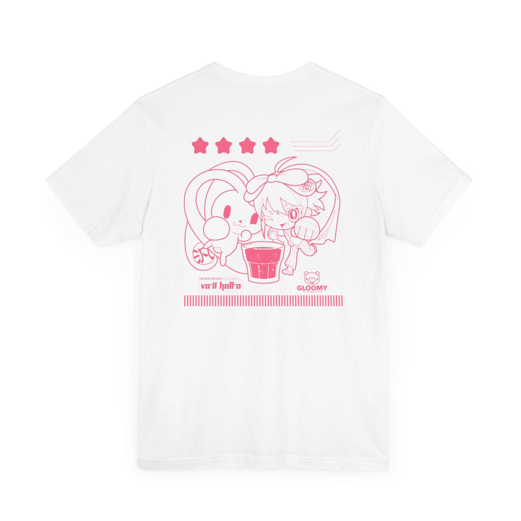 VA-11 HALL-A x Gloomy Bear Dana Tee - Merenge Doll ver